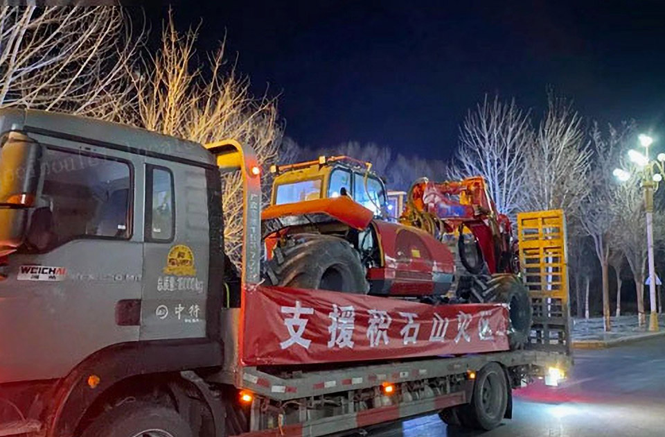 币游国际积极为甘肃临夏州积石山县级地震做好抗震救援提供设备支持