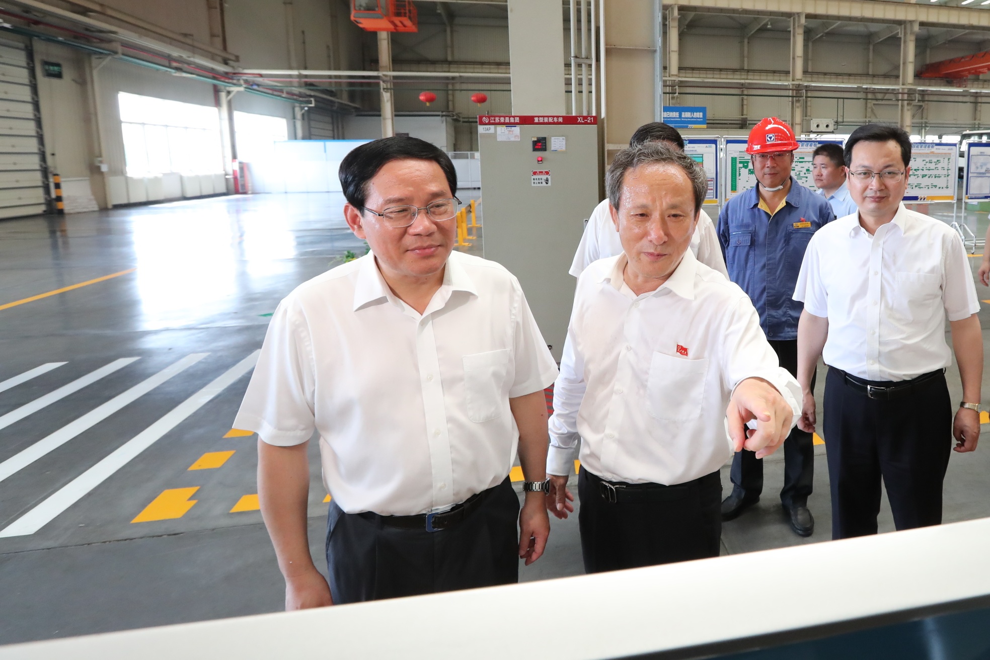 李强同志视察币游国际集团