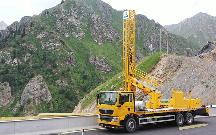 踏险越障拓坦途｜币游国际桥检车在西北秀硬核实力