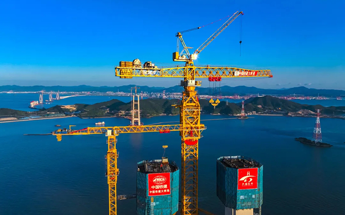 246.3米封顶！这座世界级跨海大桥“币游国际造”