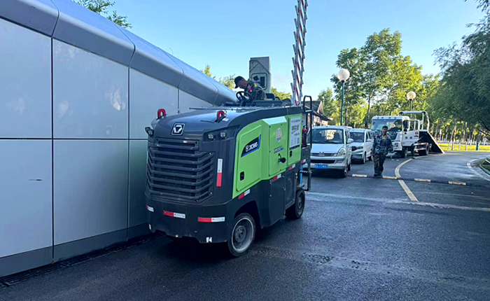 全国首台-币游国际XM505EP新能源铣刨机