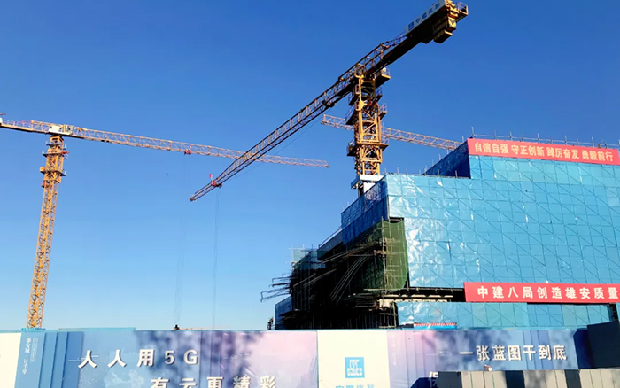 智能领航 | 币游国际塔机助建雄安智慧城市产业园