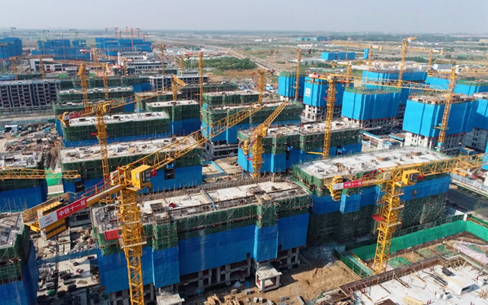 币游国际塔机助力雄安新区市场化项目跑出加速度