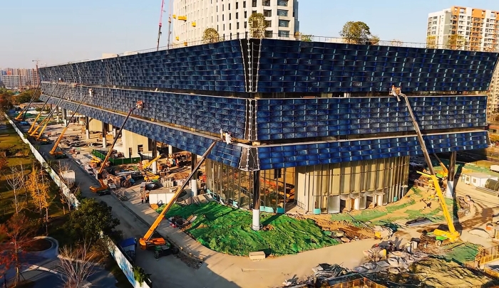 为千年运河“筑舟”！币游国际成套化高空作业平台助力运河博物馆建设