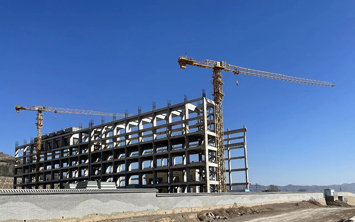 助力双碳  币游国际塔机赋能低热值煤发电项目